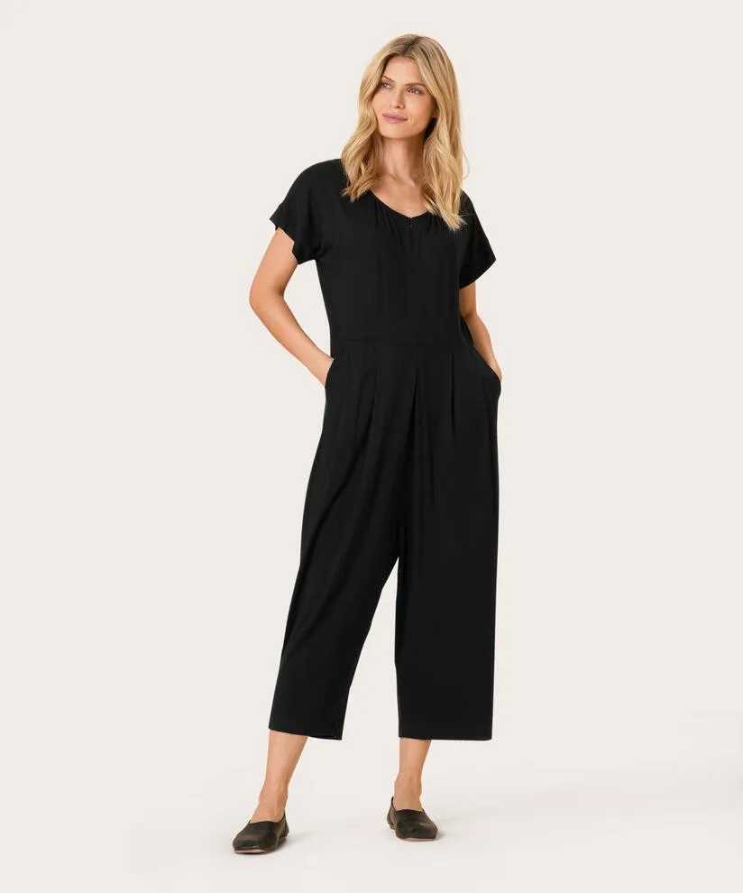 1002953 MaNetta Jumpsuit - Black