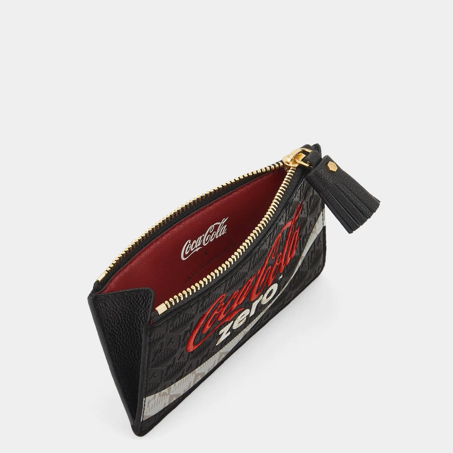 Anya Brands Coke Zero Zip Card Case