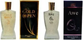 Aone Gold Open and AweQ Unisex Perfume 100ML Each (Pack of 2)