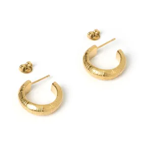 ARMS OF EVE Sadie Hoop Earrings GOLD