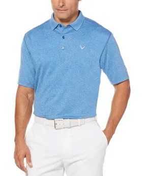 Big & Tall Cooling Heathered Polo With Chevron