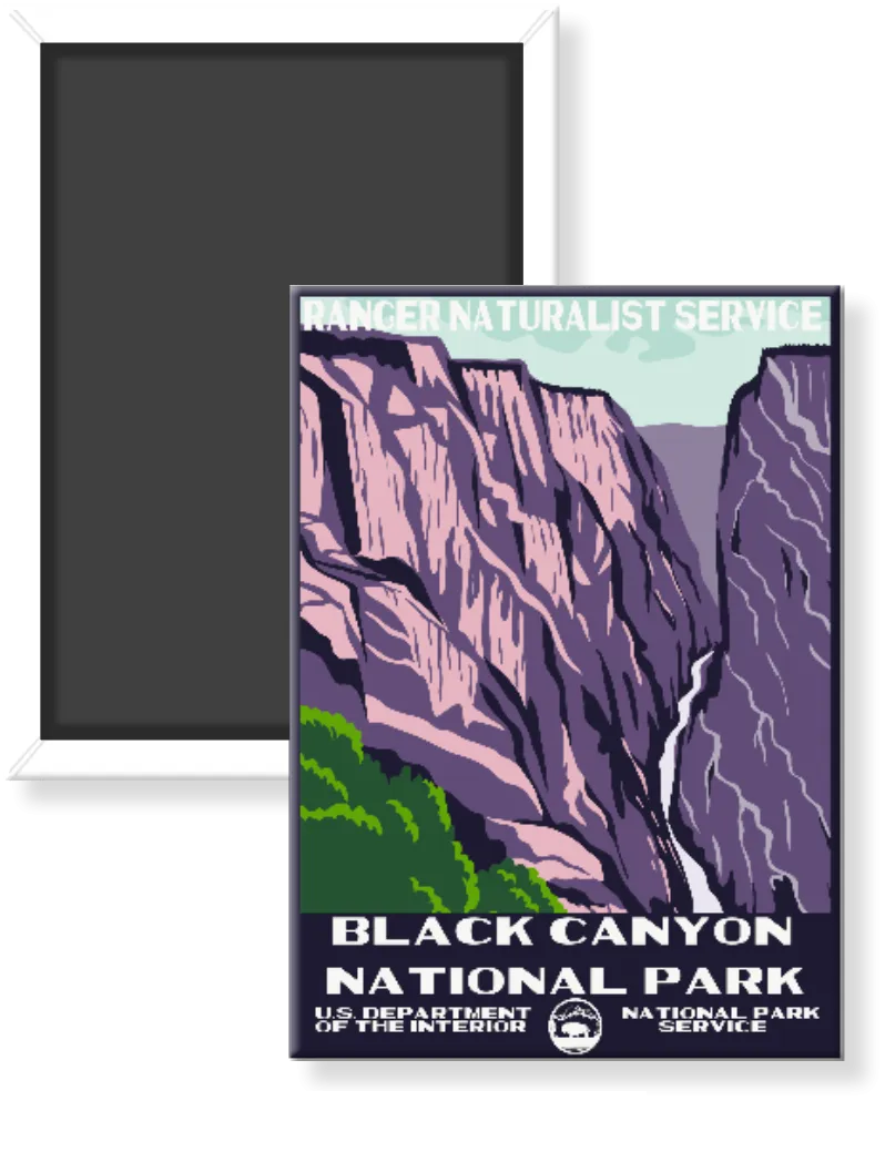 Black Canyon National Park WPA Magnet