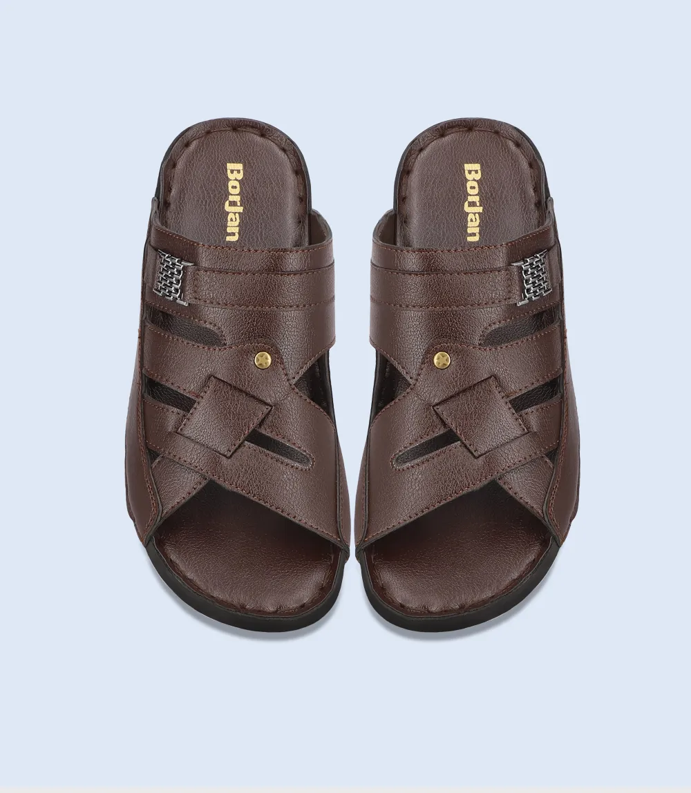 BM4924-ESPRESSO-Men Slipper