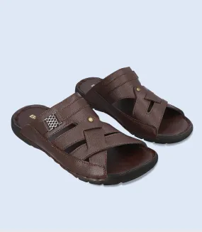 BM4924-ESPRESSO-Men Slipper