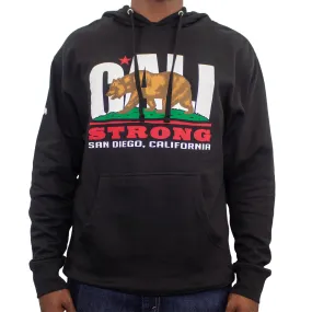 CALI Strong Original San Diego Black Hoodie