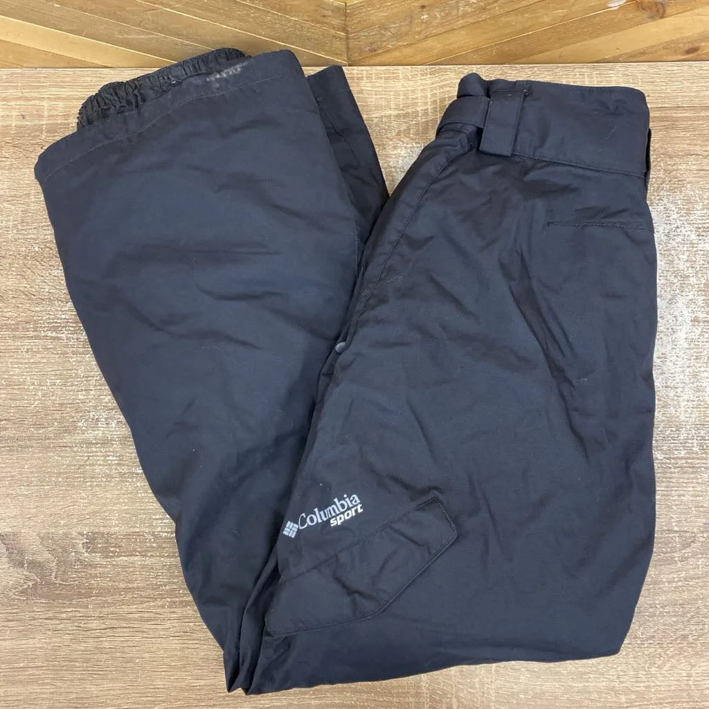 Columbia- womans ski pants- MSRP $159: Black -women-SM