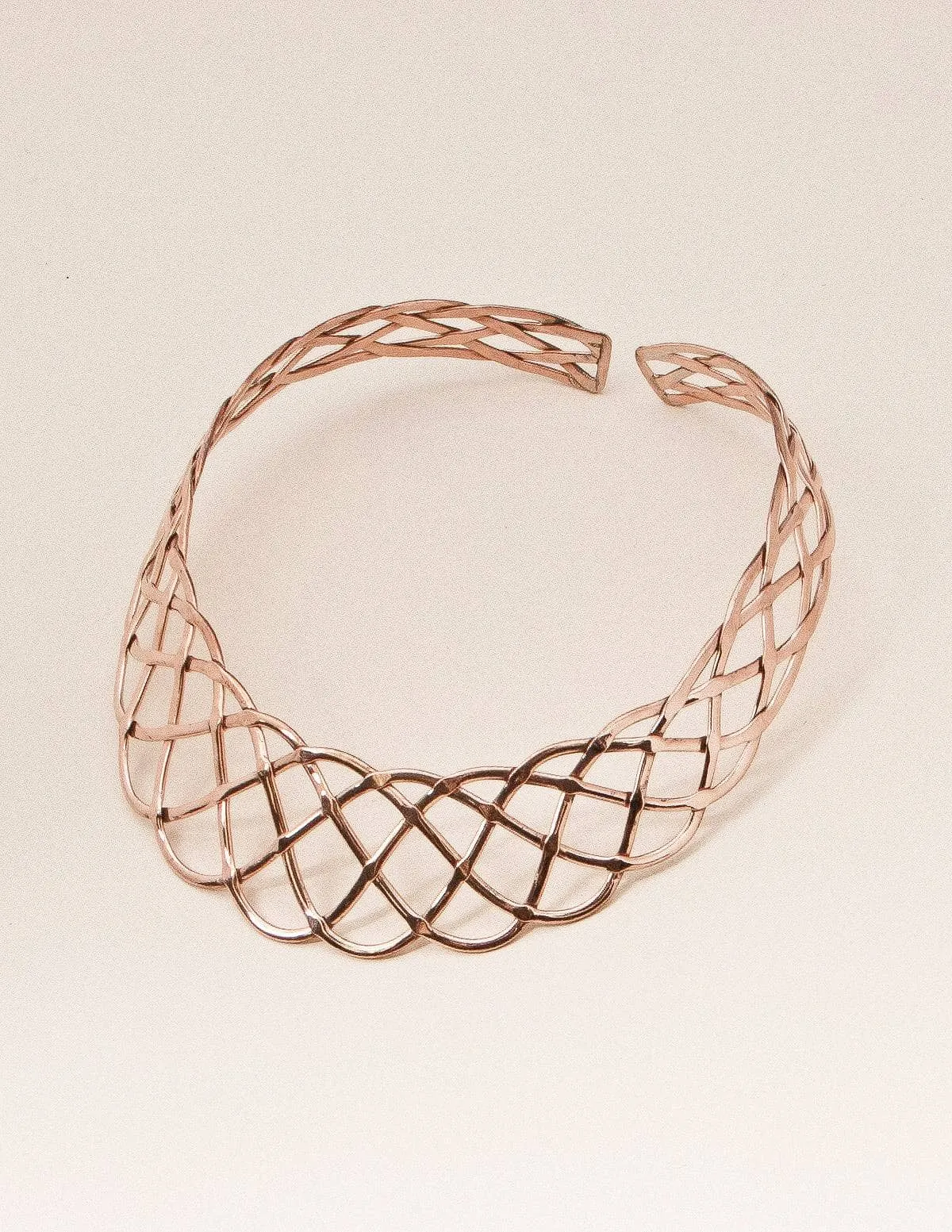 Copper Coil Necklace