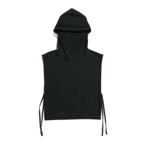 EG Hooded Interliner 23F1B006 Black Waffle