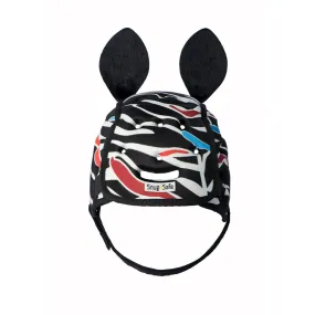 Kazam SNUG N' SAFE Zebra Helmet for baby - Black/White