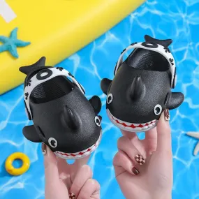 Kids Shark Non Slip Slippers