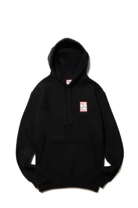 MINI FRAME PULLOVER HOODIE FL BLACK