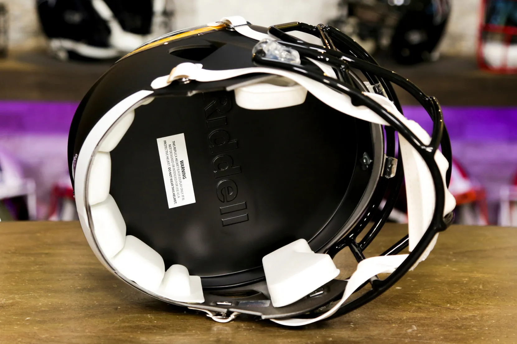 Minnesota Vikings Riddell Speed Replica Helmet - AMP