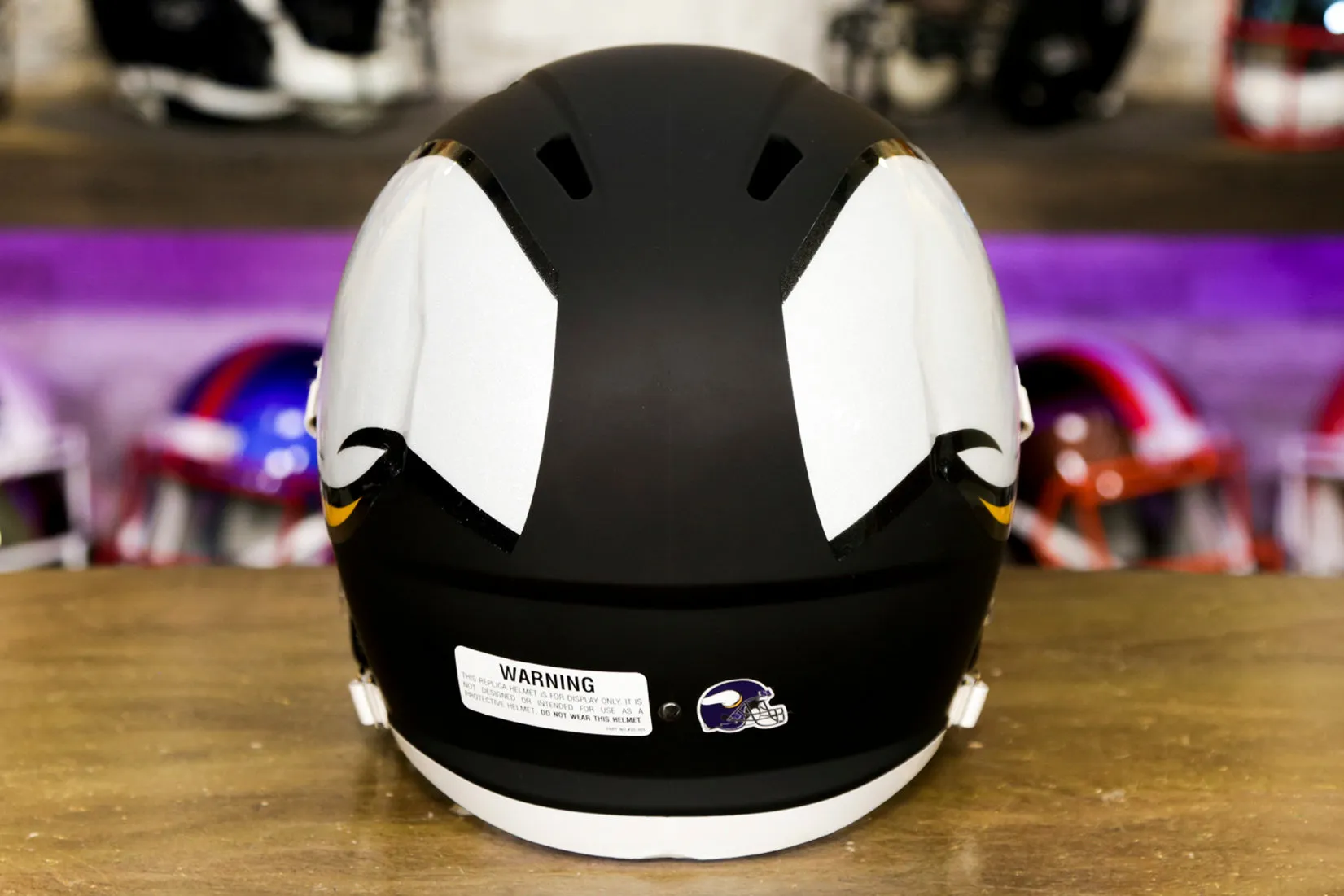 Minnesota Vikings Riddell Speed Replica Helmet - AMP