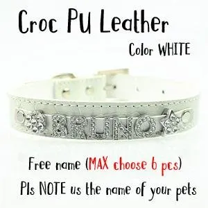 Personalized Bling Name Collar