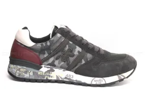 Premiata uomo sneakers Lander mimetica