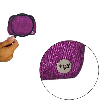 Purple Glitter NGIL Belt Bag