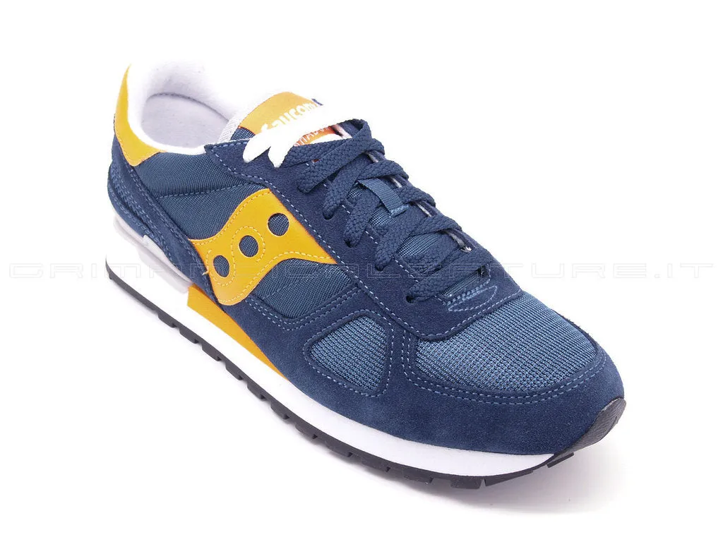 Saucony uomo Shadow Blu Gialla Arancio