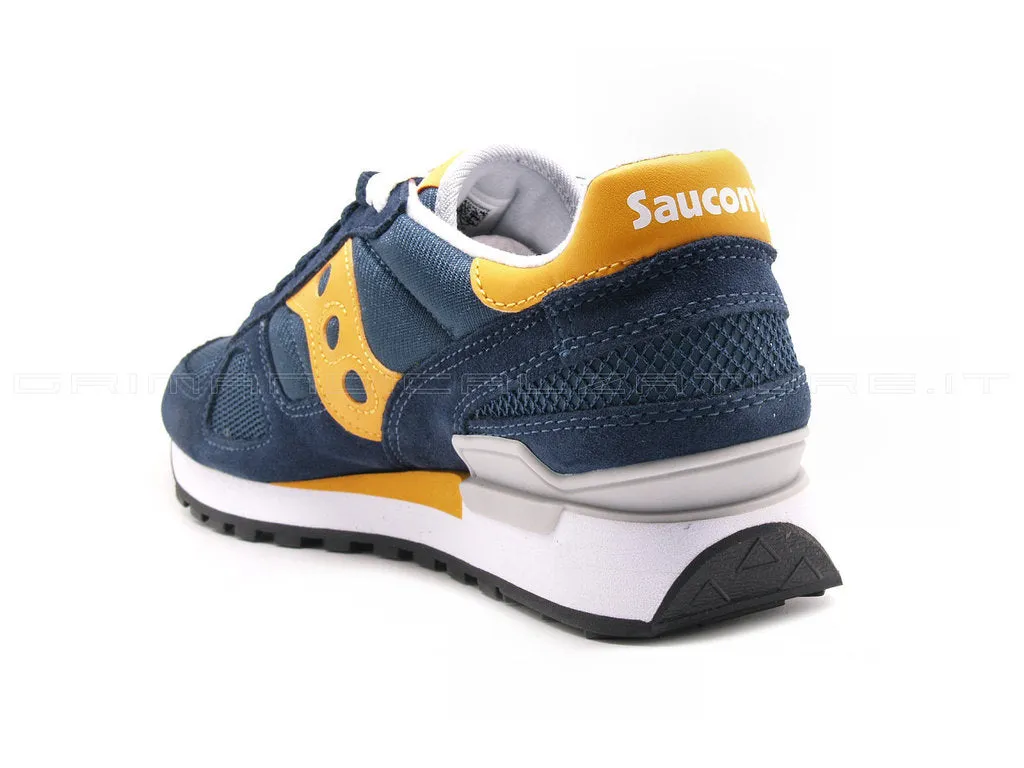 Saucony uomo Shadow Blu Gialla Arancio