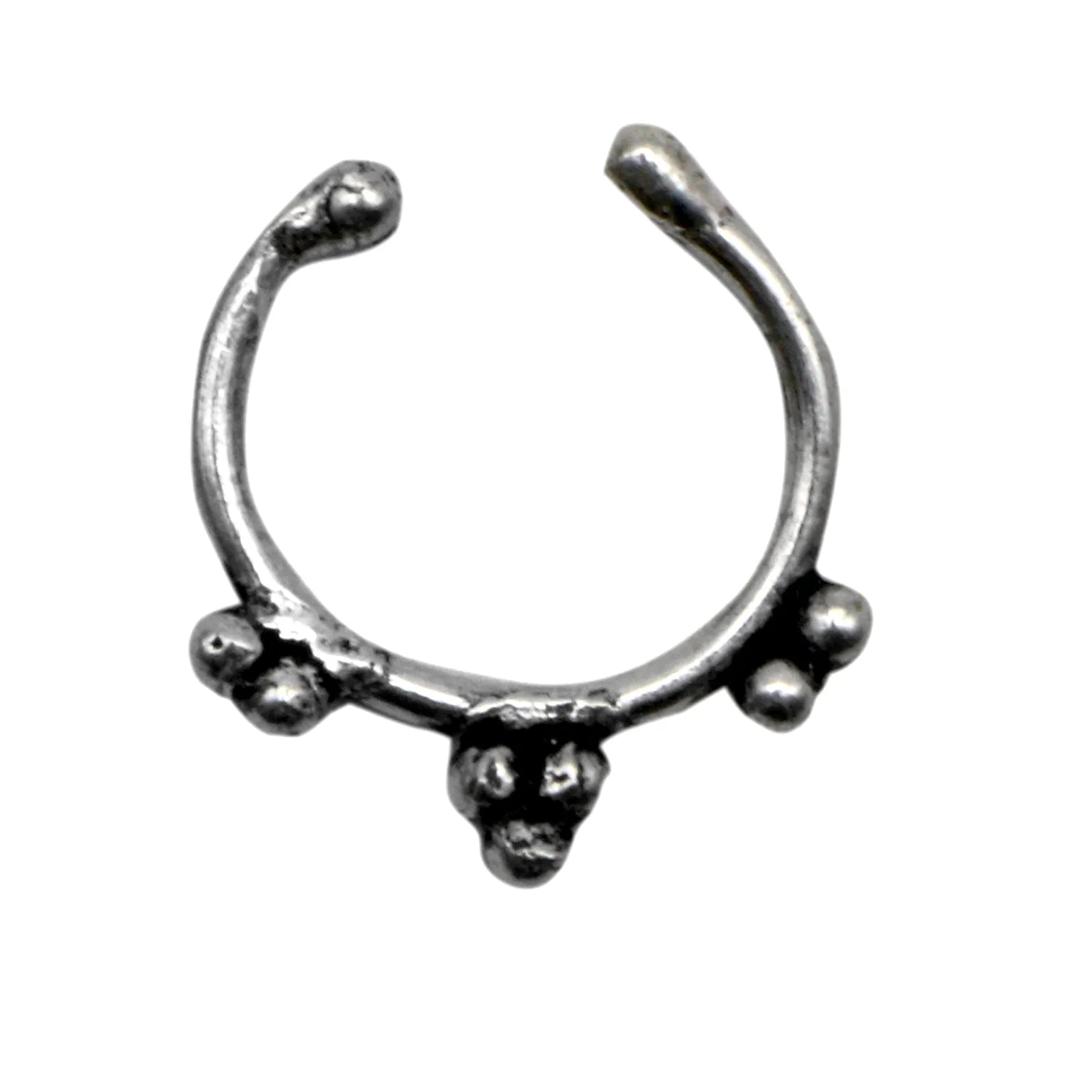 Teejh Ameya Silver Nose pin