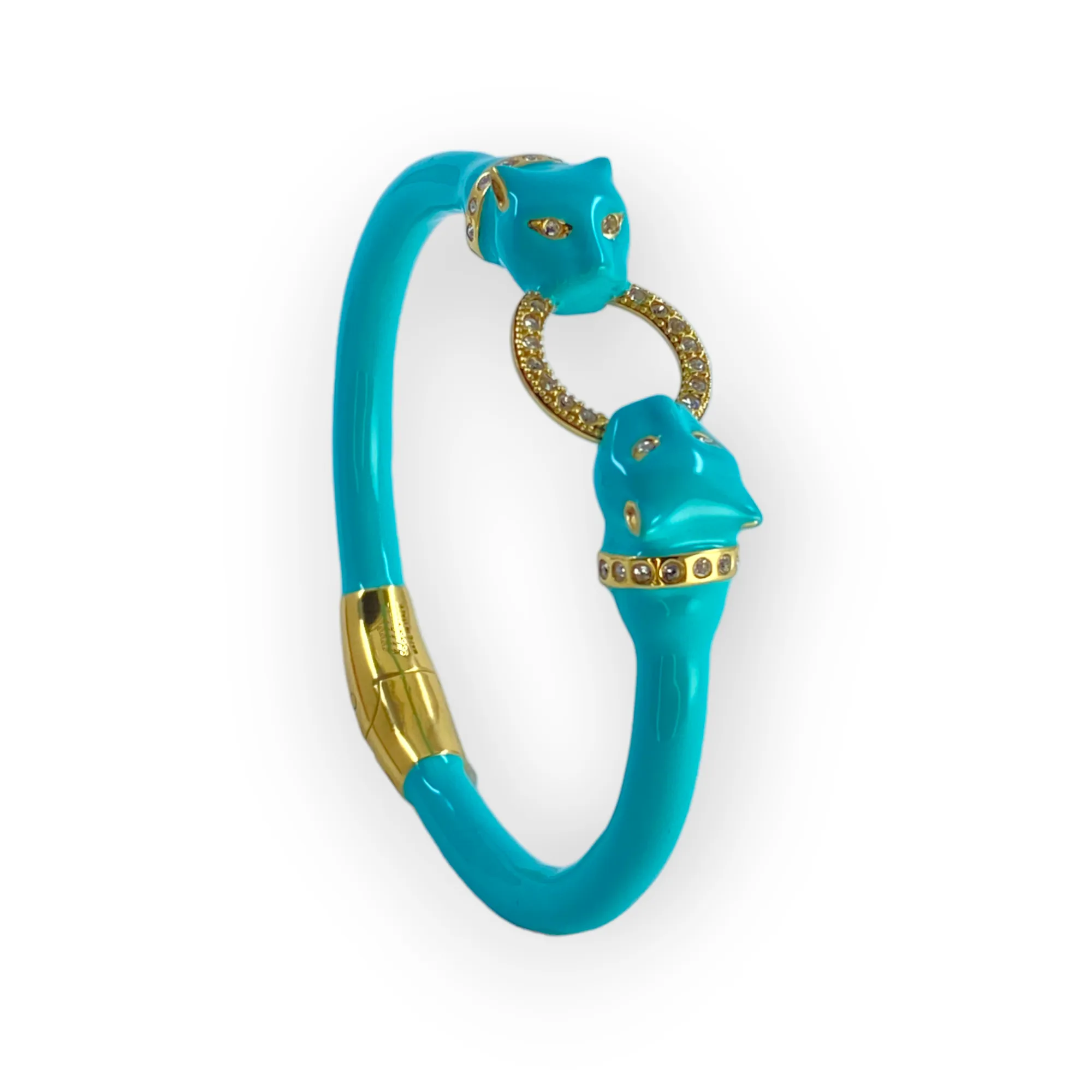 TURQUOISE PANTHER  BRACELET MICRO