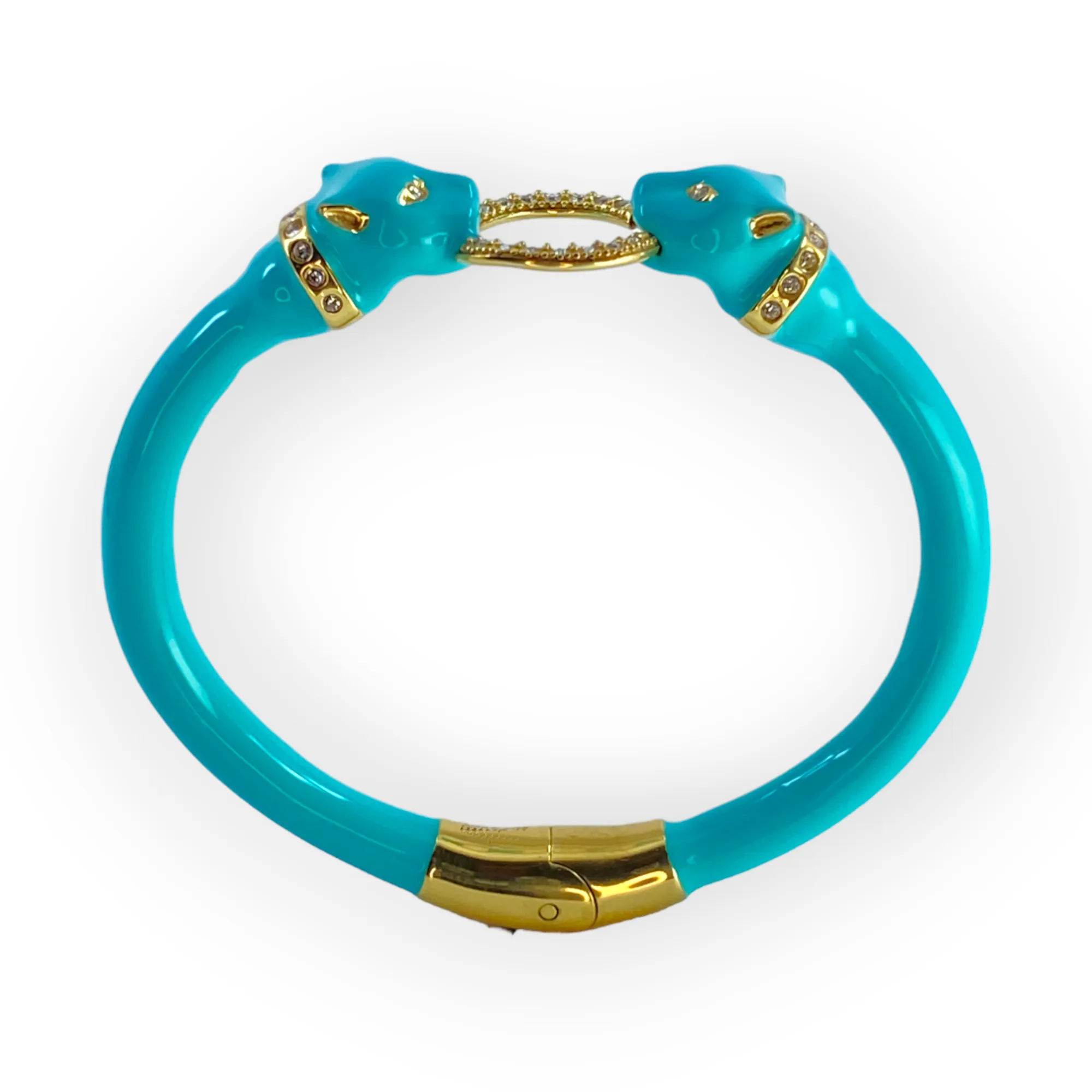 TURQUOISE PANTHER  BRACELET MICRO