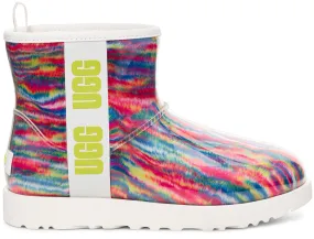 UGG Classic Clear Mini Pixelate Women | White (1127054)